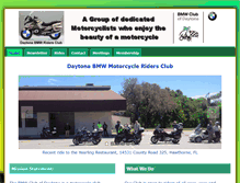 Tablet Screenshot of daytonabmwriders.com